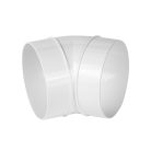 125mm kerek légcsatorna 45 fokos idom
