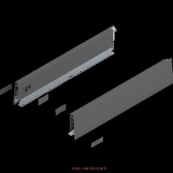   BLUM MERIVOBOX káva, magassága M (91 mm), NH=270 mm, jobb+bal  orion szürke