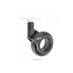 Bútorgörgő  60 mm fekete GT-KM-STRADA-BH