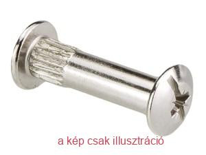 Bútor összehúzó M4 29-42mm nikkel 15874 100mm
