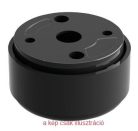 Bútortalp magasság állítással 23-33mm fekete 312