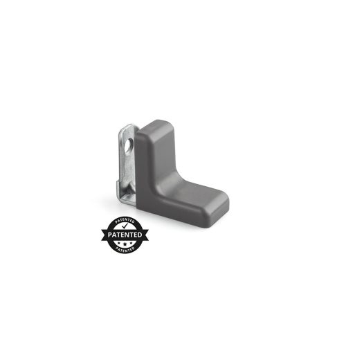 KN-375 sarokvas antracit 29x29