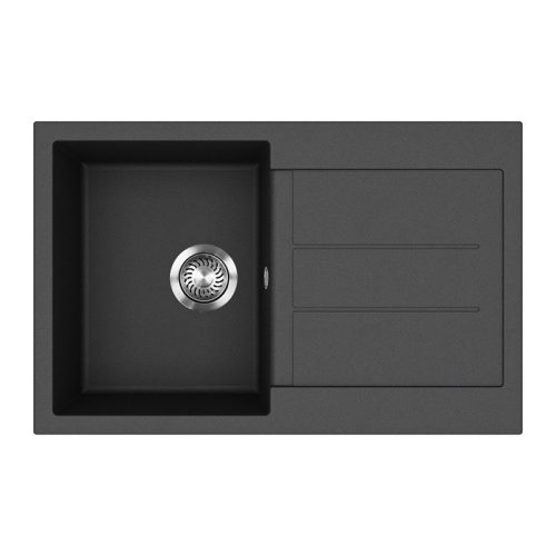 Gránit mosogató Blanco Evido Cubo 45S antracit