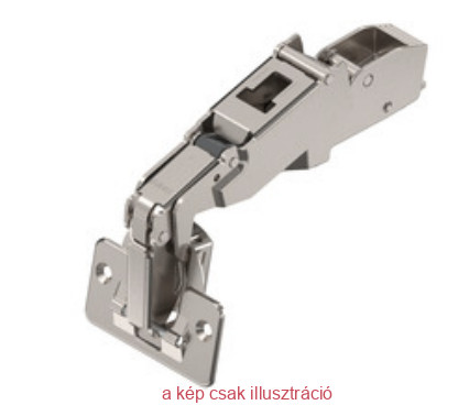 BLUM CLIP top nagy nyitásszögű pánt 170° félig ráütődő