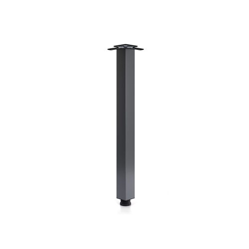 Asztalláb 710x60x60mm Antracit