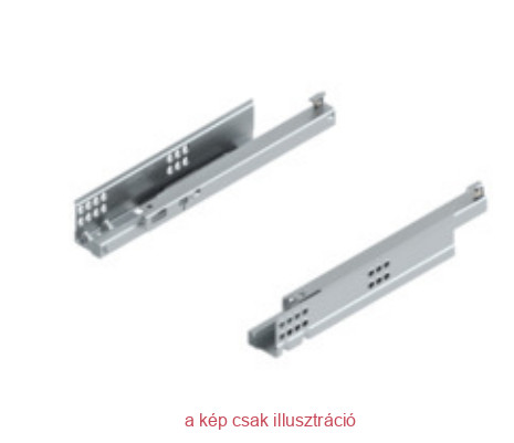 BLUM TANDEM BLUMOTION fiók vezetősín 270mm részleges kihúzás 550H2700B